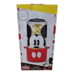 Select Brand Disney Mickey Mouse Mini Stir Popcorn Maker Machine Popper DCM-60CN
